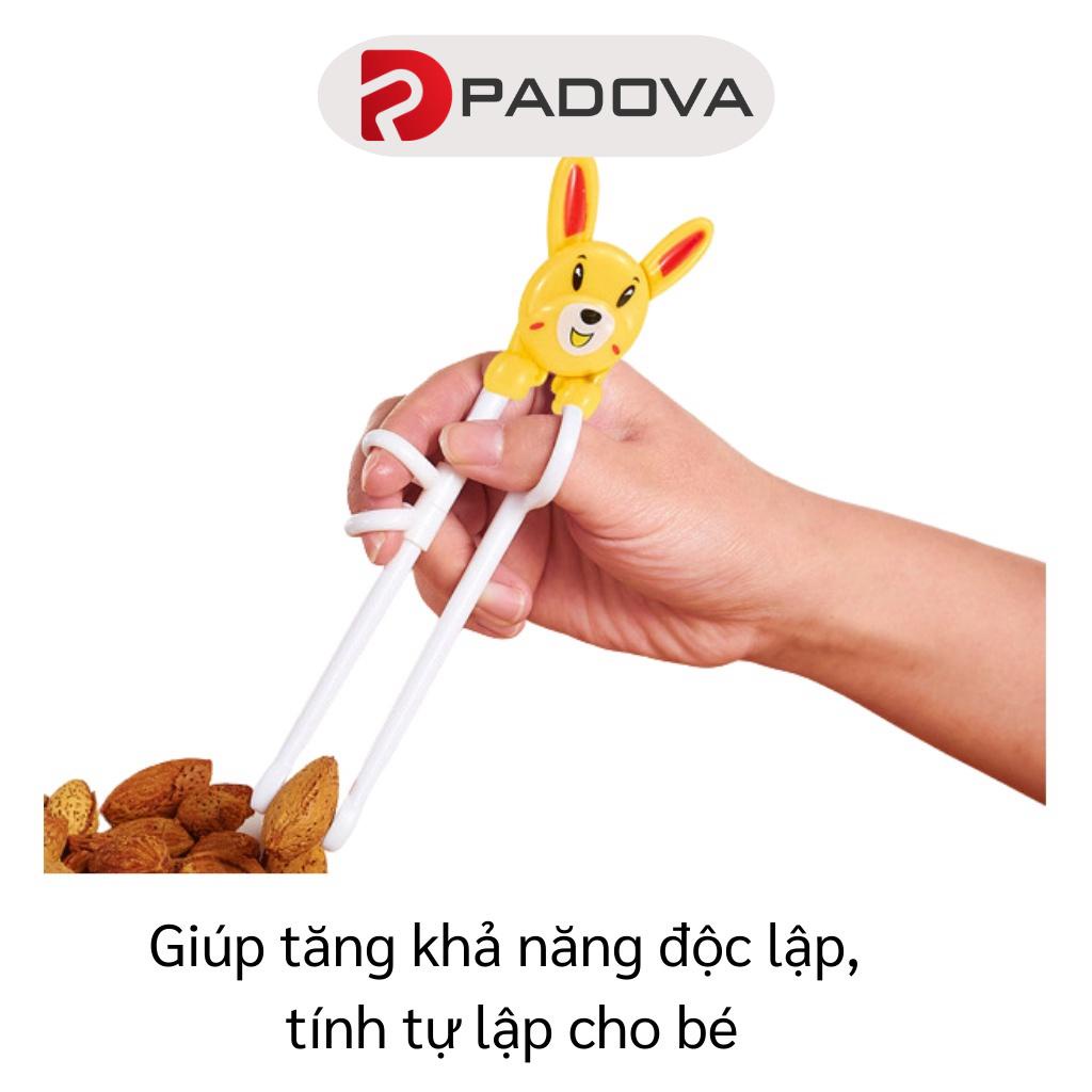 Đũa Tập Ăn Dặm Xỏ Ngón Kiểu Dáng Dễ Thương Cho Các Bé PADOVA 9887