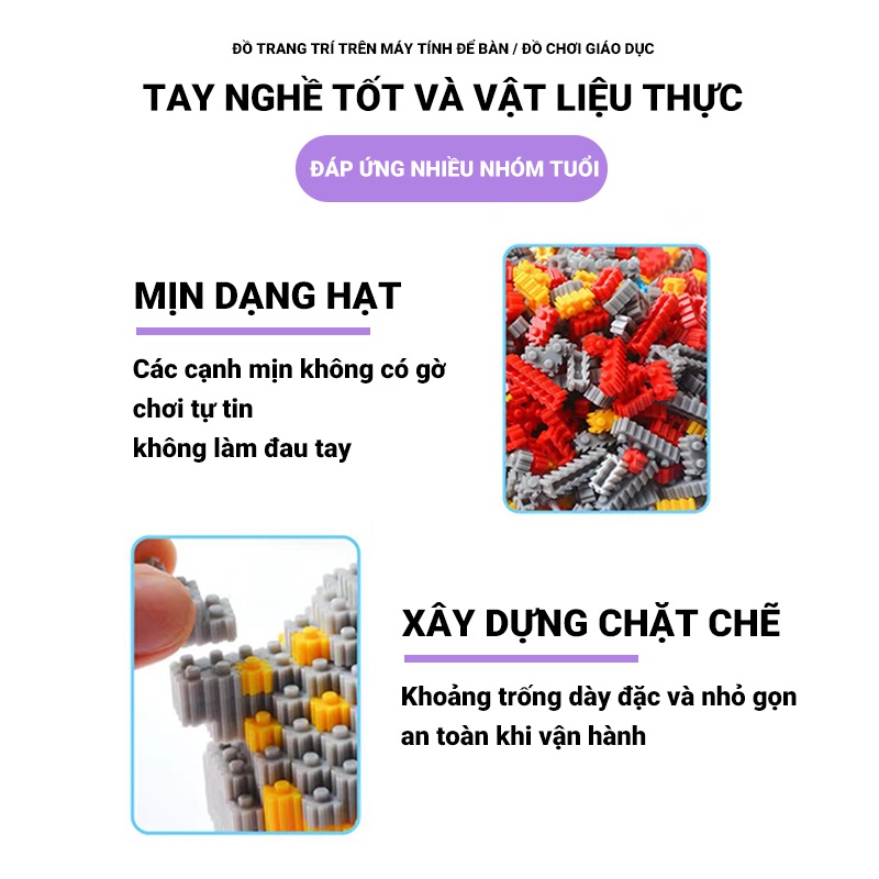 Bộ Đồ Chơi Xếp Hình Vui Nhộn Cho Bé