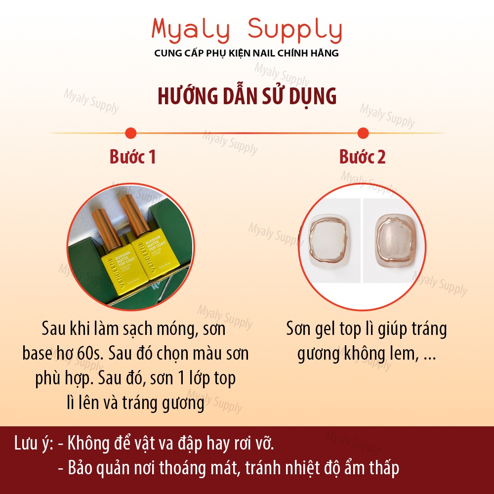 Top Lì Không Lem Khi Tráng Gương Vendeeni Chính Hãng 15ml 1585