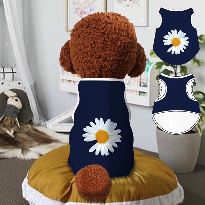 Áo Thun Lưới Thoáng Khí Xinh Xắn Cho Thú Cưng