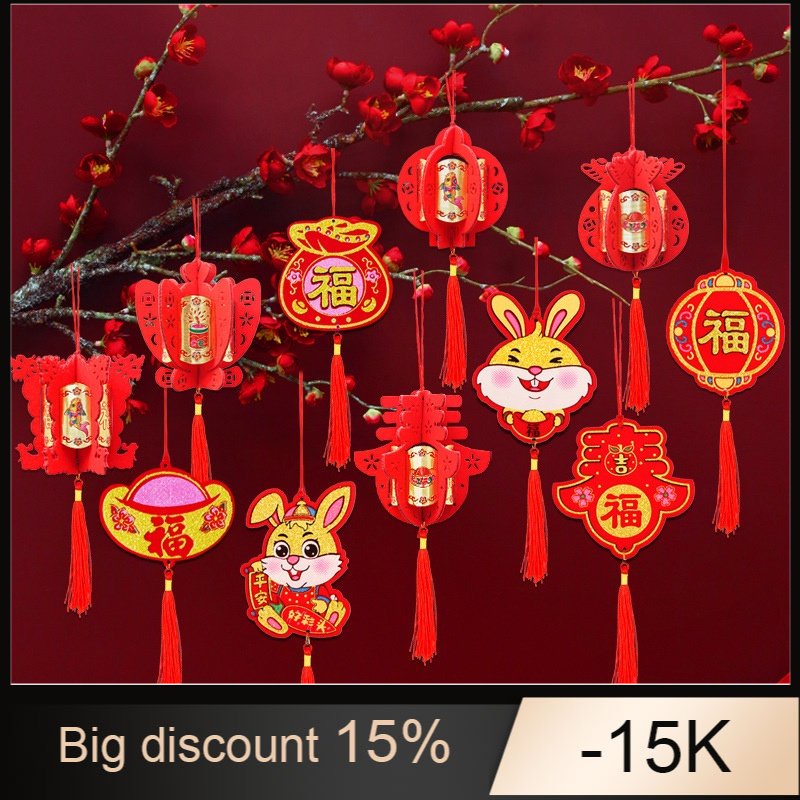 Lồng Đèn Treo Trang Trí Năm Mới 2023 CNY