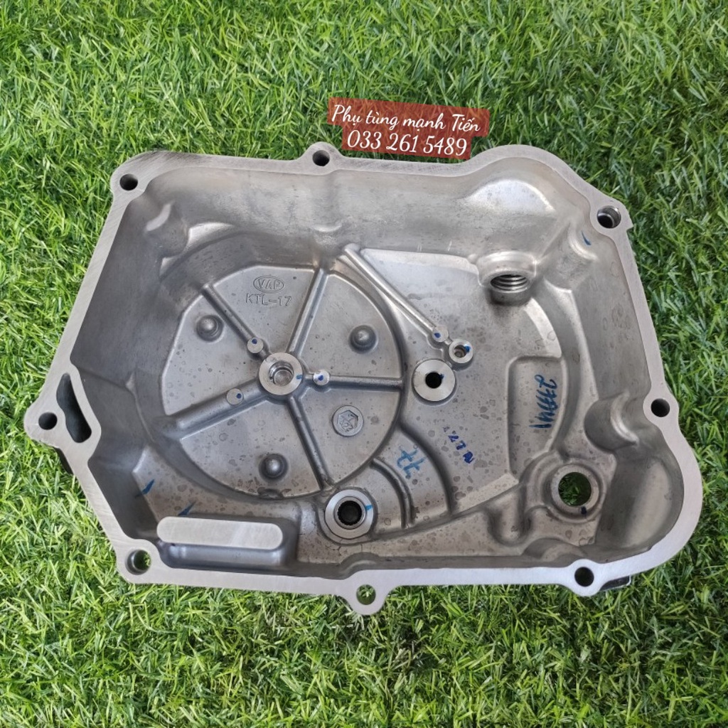 Bộ 3 nắp lốc Wave / Dream màu đen chính hãng Honda