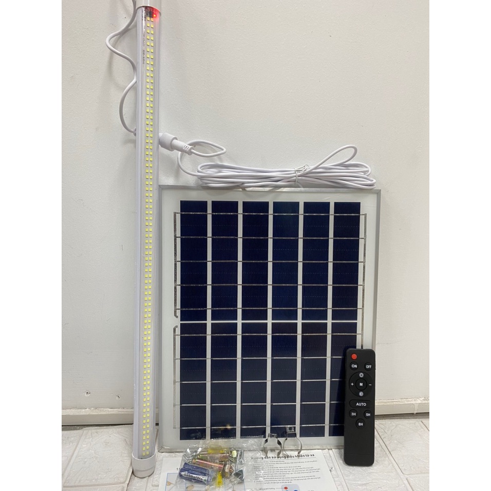 Đèn năng lượng mặt trời tuýt lắp trong nhà 1.2m. 0.9m 0.6m hàng mẫu mới bảo hành 2 năm