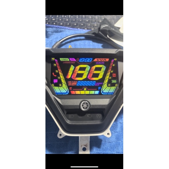 Film mod màu NVX v2, dán mặt trước LCD, đơn giản dễ làm