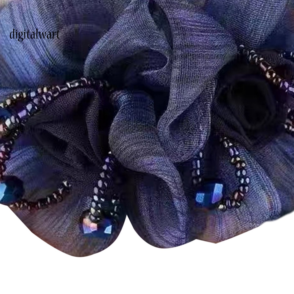 Kỹ Thuật Số| Dây Cột Tóc Đuôi Ngựa Co Giãn Cao Thời Trang Cho Nữ