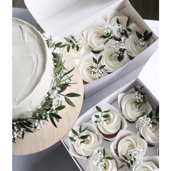 Set 50 Cốc Giấy Đựng Bánh Cupcake Muffin Bánh Bông Lan nhiều màu sắc dành cho tiệc sinh nhật tiệc cưới tiệc TeaBreak