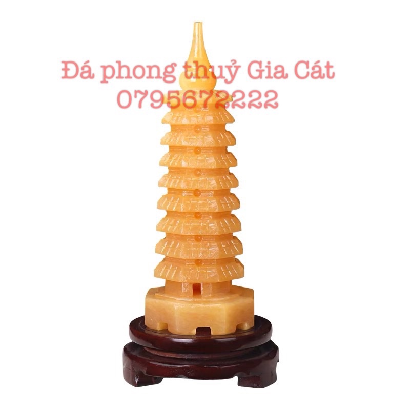 Tháp văn xương ngọc hoàng long dày đẹp kiểm định ~30cm