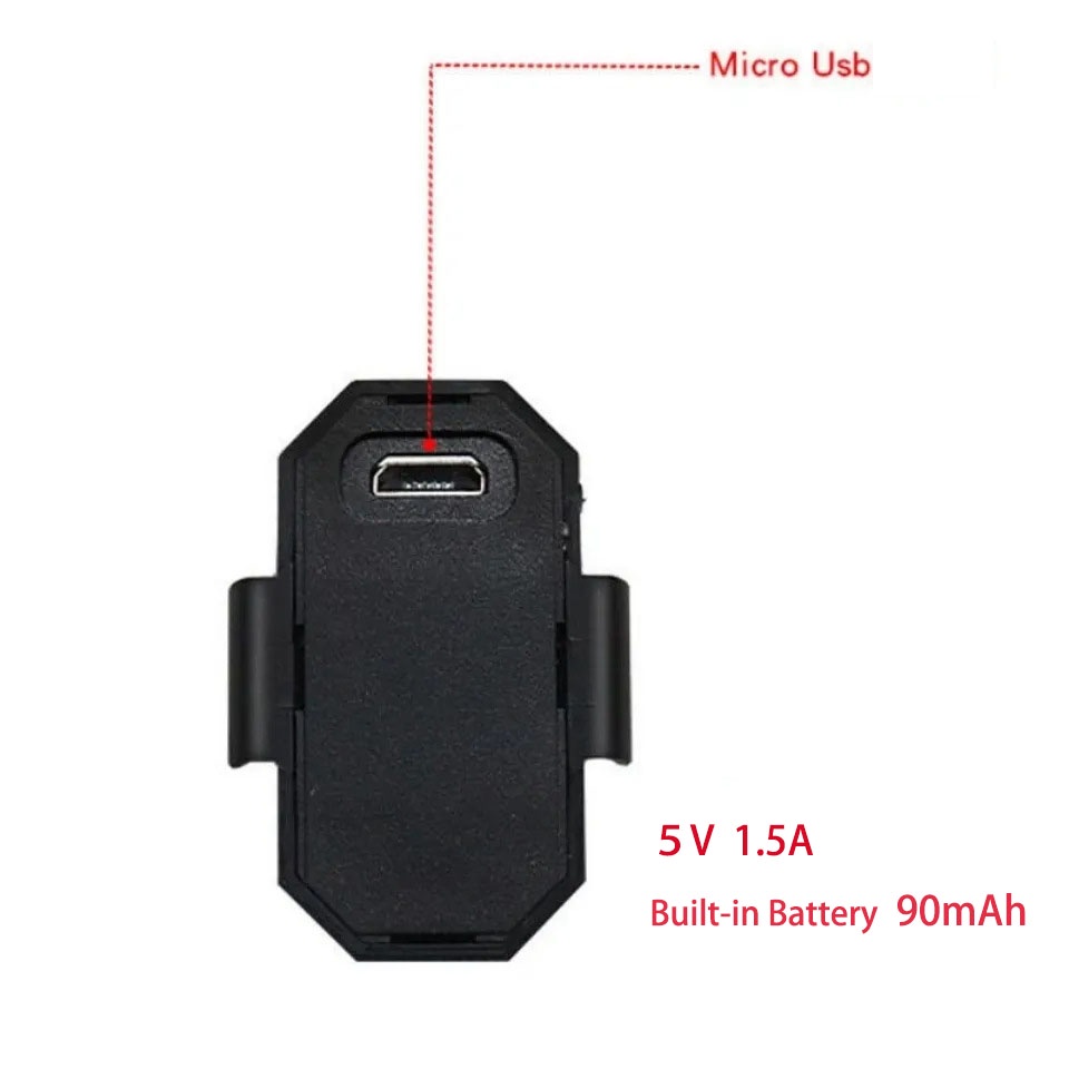 Đèn LED Xi Nhan Mini Chống Va Chạm 7 Màu Thông Dụng Cho Xe Máy