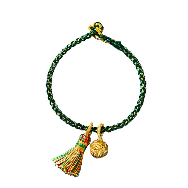 Vòng tay đỏ. Dây Thừng Nhiều Màu Sắc Hình Rồng Thuyền Phong Cách Lễ Hội Cho Trẻ Em