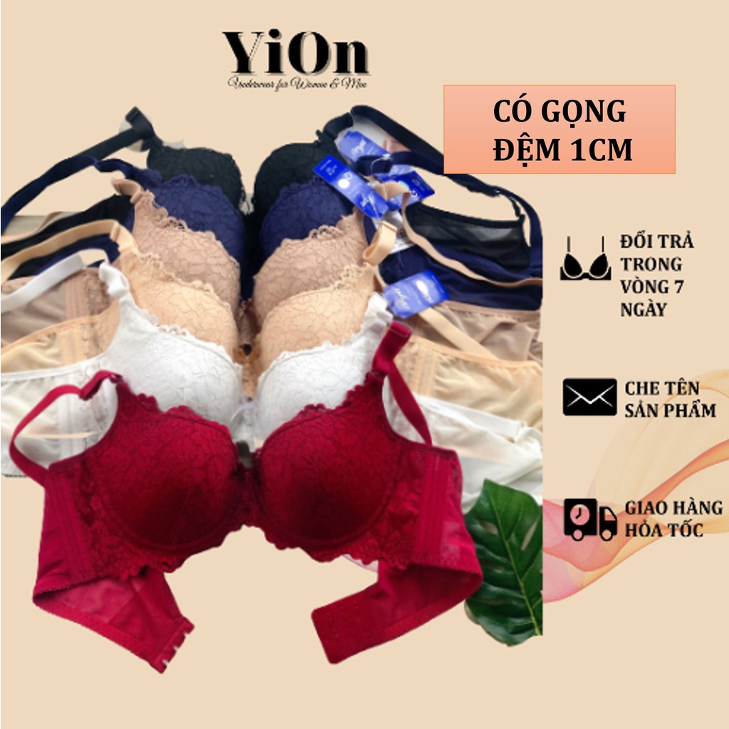 Áo ngực nữ ren mỏng Boya hàng Việt Nam cao cấp cup to YiOn Underwear