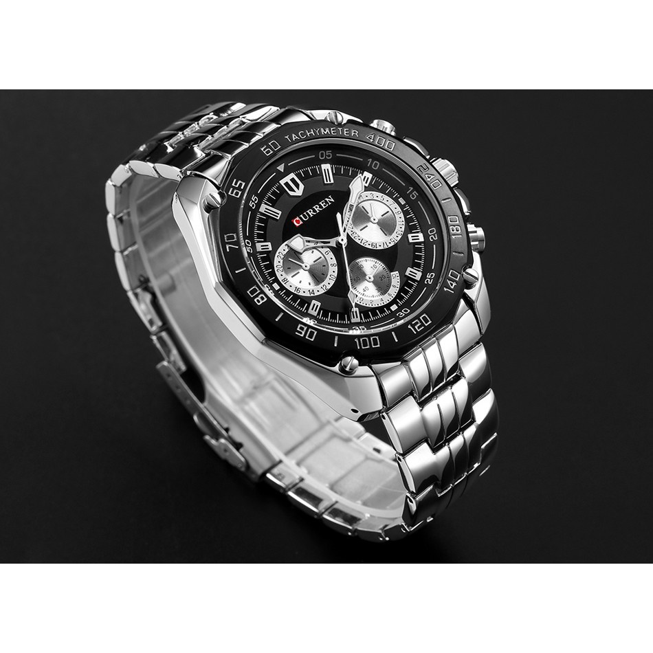 Đồng Hồ Nam CURREN 8077 Thép Không Gỉ Máy Quartz Chống Thấm Nước( Tặng Kèm Tháo Chốt) | BigBuy360 - bigbuy360.vn