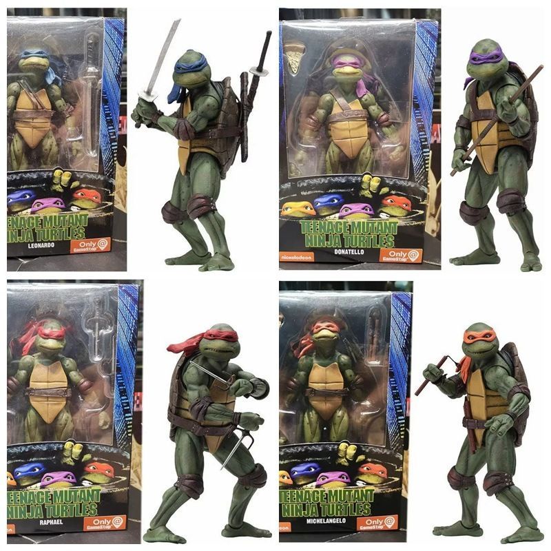 ✨Mô Hình Nhân Vật Ninja Rùa NECA 1990