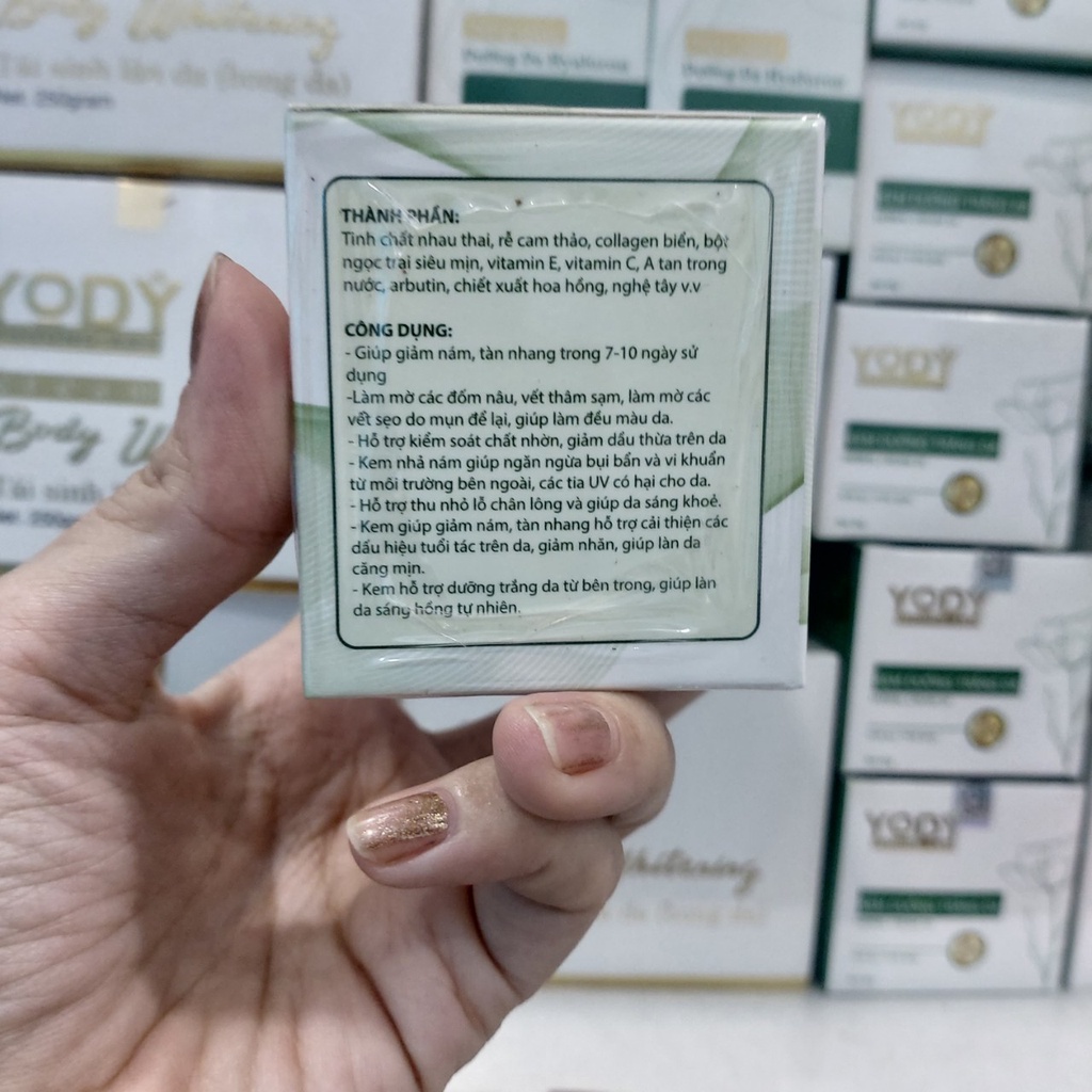Kem nhã nám Collagen hỗ trợ nám kích bong da nhanh khi tái tạo