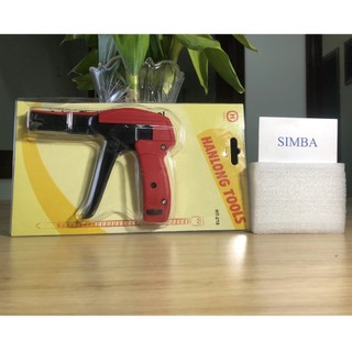 1 Súng - Dụng cụ xiết dây rút, bấm dây, cắt dây, thít- dây rút nhựa HT-218, Hàng nhập khẩu chính hãng Hanlong- Đài Loan