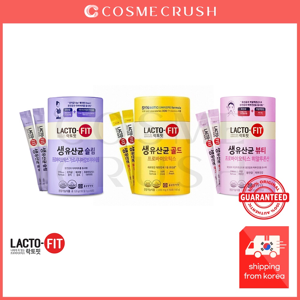 MEN VI SINH LACTO-FIT HÀN QUỐC Vàng/Slim/Sắc đẹp