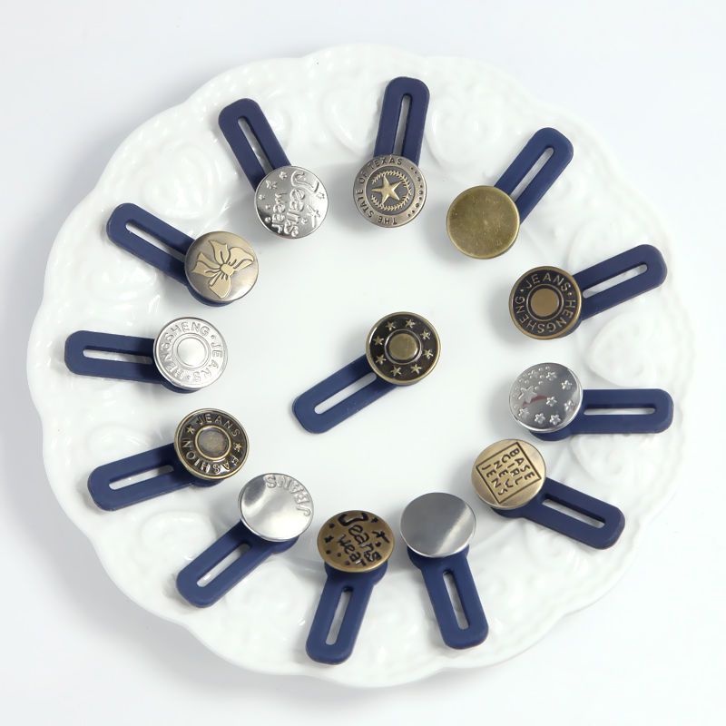 Nút Kim Loại Nới Rộng Thắt Lưng Quần Jean / Mở Rộng Không Đóng Đinh Có Thể Tháo Rời DIY