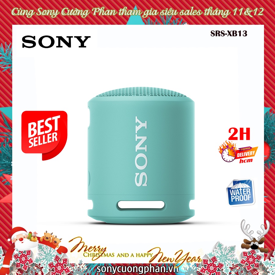 Loa Sony SRS-XB13 Bluetooth Mini Chống Nước | Hàng Chính Hãng Sony Việt Nam