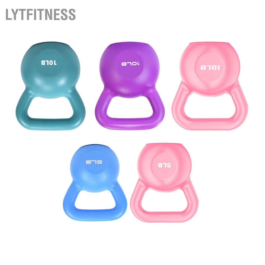 LYTFitness PE Kettlebell Trọng lượng dành cho Nam Nữ Bài tập Rèn luyện Sức mạnh Thể dục Chức năng Plyometrics