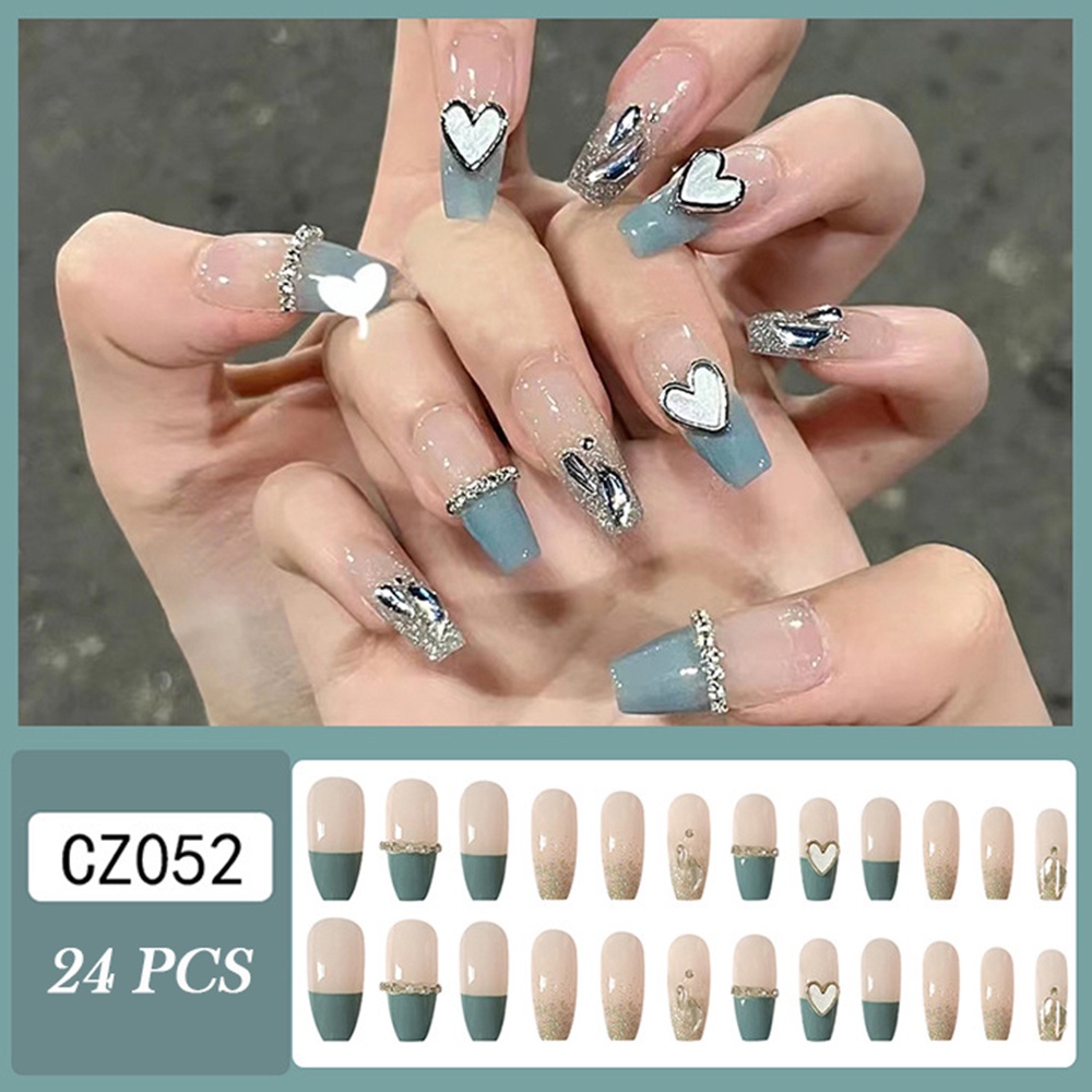Set 24 Móng Tay Giả Thời Trang Cho Nữ