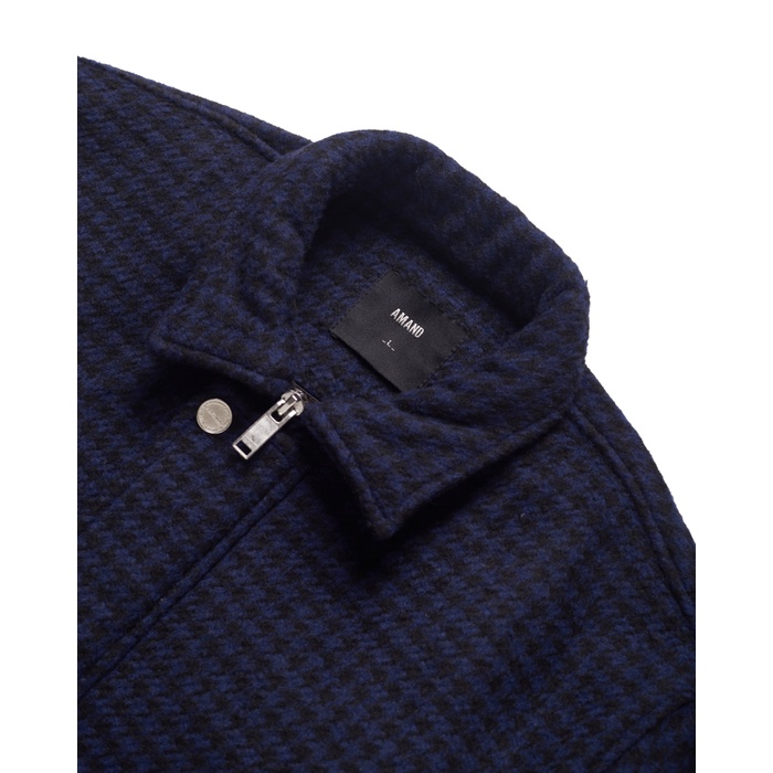 Áo khoác Amand Pattern Jacket -Navy Black