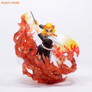Mô hình rengoku viêm trụ 17cm - kimetsu no yaiba thanh gươm diệt quỷ ky089
