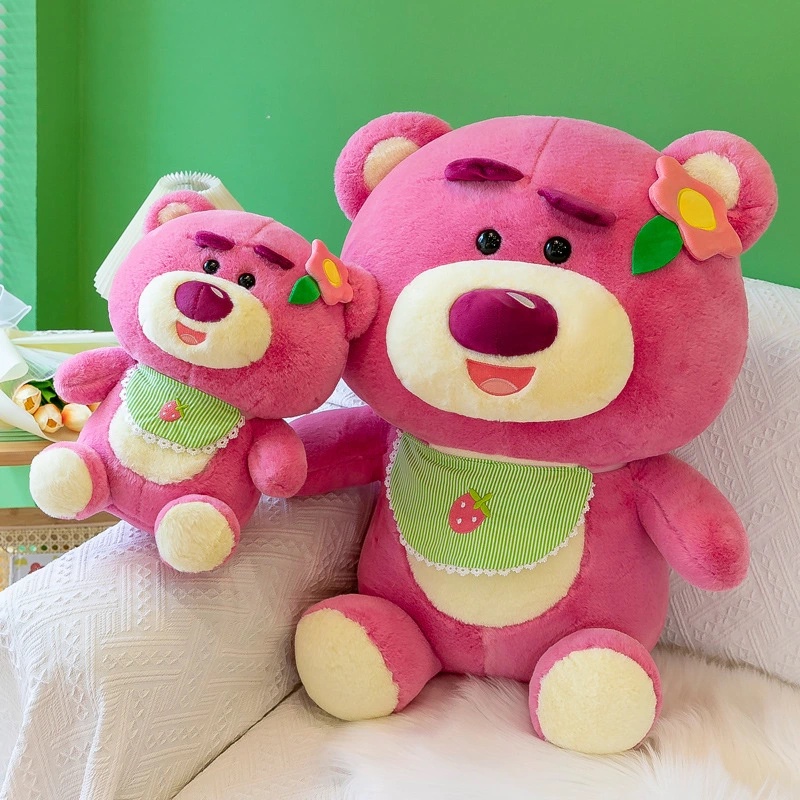 Gấu Bông Lotso Huggin Bear Baby Đeo Yếm Cao Cấp Gấu Bông Hama