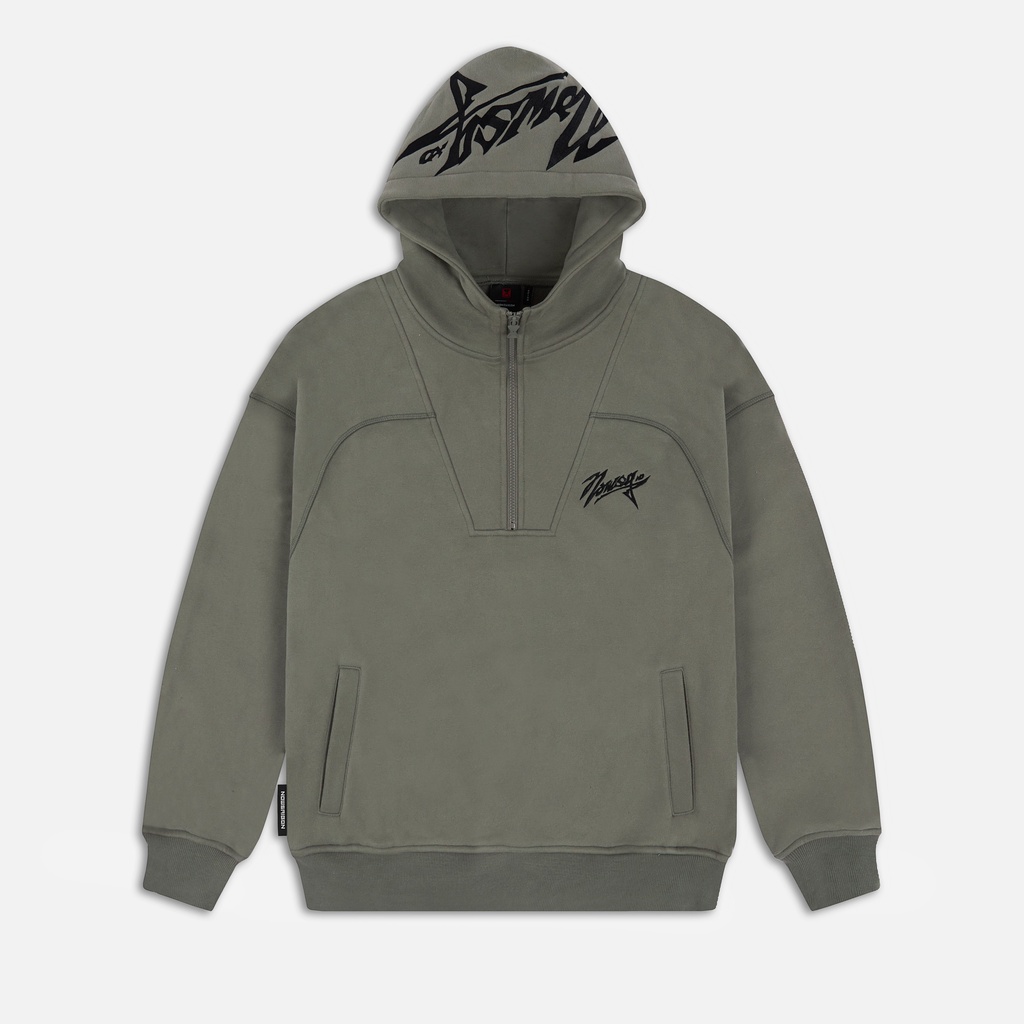 Áo Hoodie NEEDS OF WISDOM Half Zip Hoodie - Tasman - Local Brand Chính Hãng