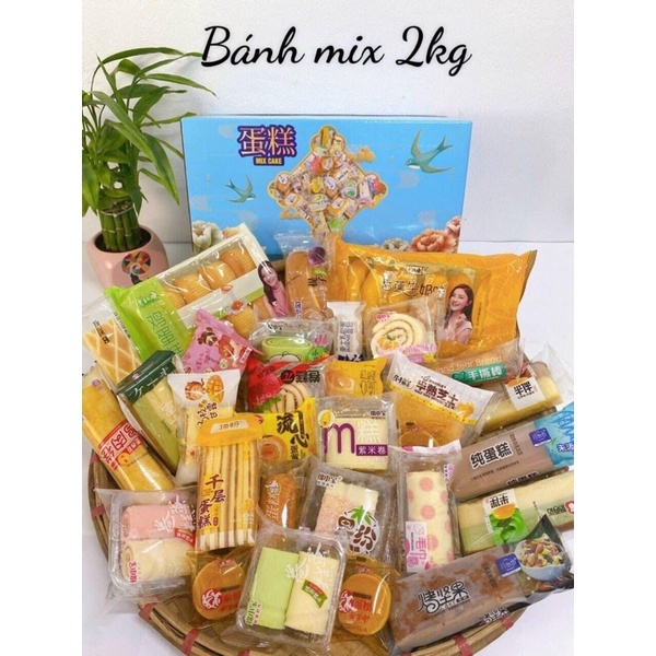 2,3kg bánh mix thùng xanh (loại1)