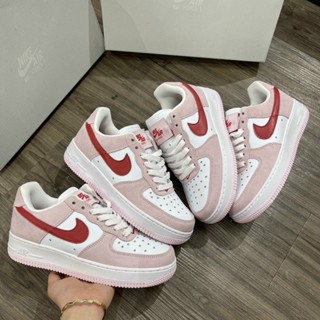 GIÀY SNEAKER AF1 ĐỎ HÔNG LOVE FULL BOX
