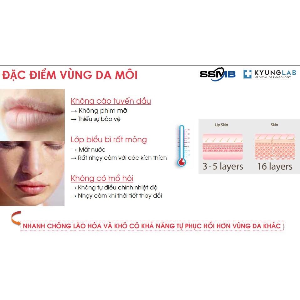 Son dưỡng Young Lip Cream cấp ẩm và son treatment Young Lip Repair Kyunglab chính hãng, son dưỡng ẩm, môi căng mịn màng
