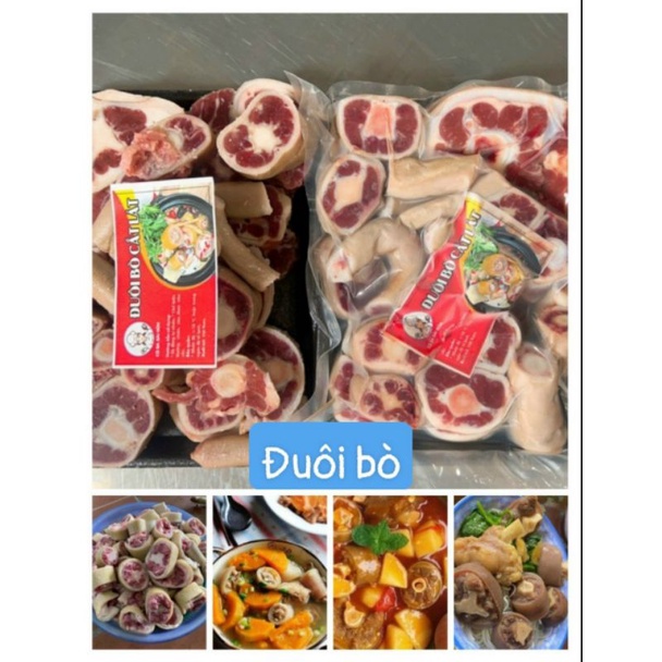 Đuôi Bò nhập khẩu 1kg.(giao hỏa tốc)