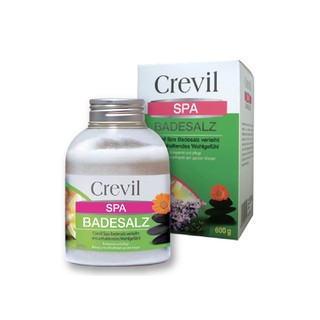 Muối Tắm Giảm Mụn, Giảm Mẩn Ngứa,Tẩy Da Chết Crevil Spa Badesalz 600g