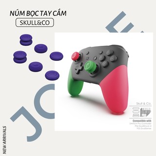 Núm bọc Thumb Grip Set hãng Skull & Co cho analog Pro Controller / DualShock 4 / DualSense