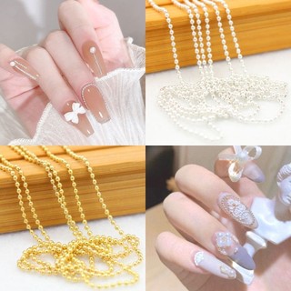 Bi dây trang trí móng 2 màu vàng , bạc