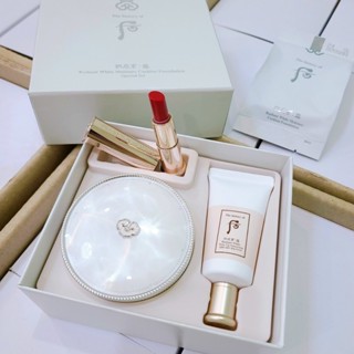 Chuẩn Auth - Set Phấn nước dưỡng trắng Whoo Radiant Moisture Cushion Foundation