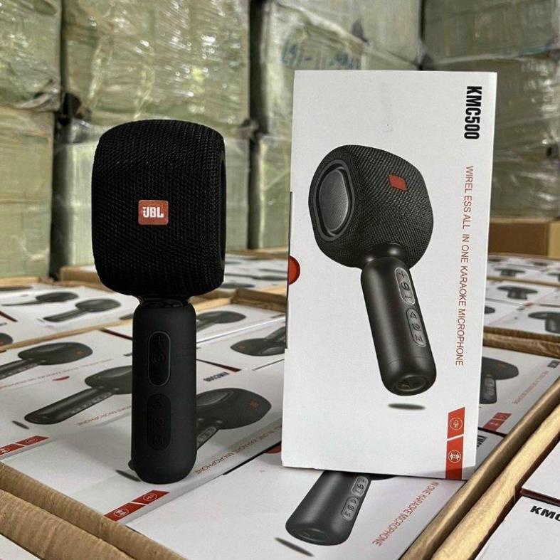 Micro Hát Karaoke Bluetooth  JBL KMC500 Phiên Bản Thần Tượng, Kèm Loa Cao Cấp, Chất Lượng Âm Thanh Trong BH 12 Tháng