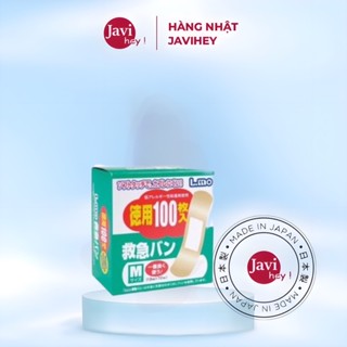 Miếng băng keo cá nhân Urgo nội địa Nhật Bản 100 miếng