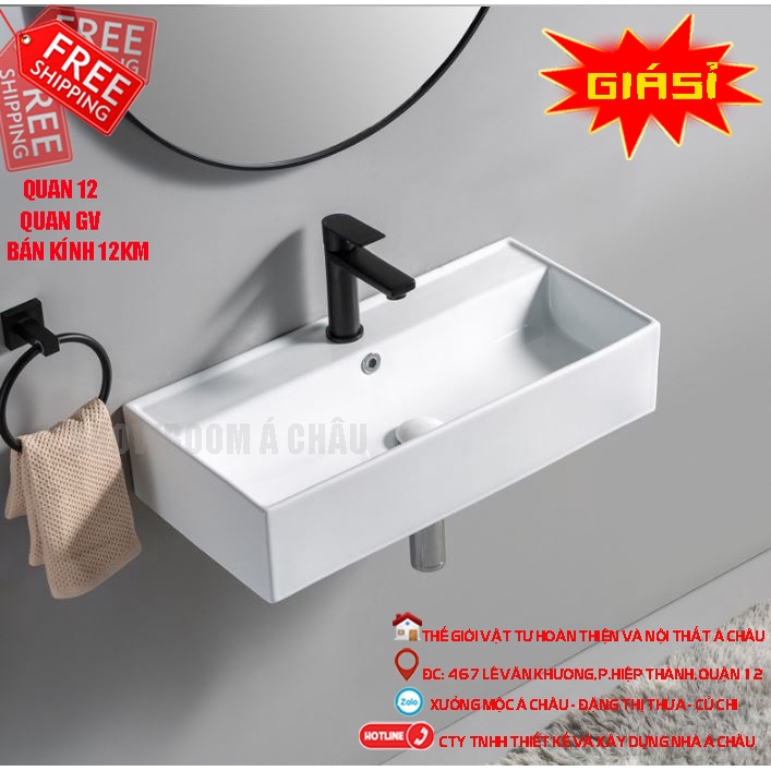 Chậu lavabo mini,chậu lavabo nhỏ,chậu lavabo treo tường và đặt bàn MEN SỨ CAO CẤP BH 15 NĂM