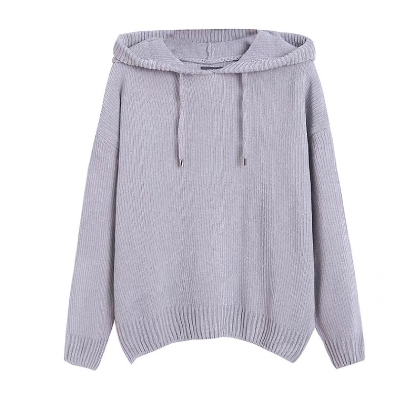Áo hoodie len nhung