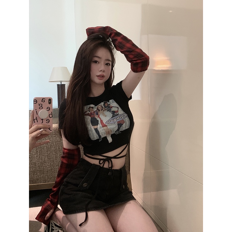 NRVP Áo Thun Nữ Dài Tay Dáng Rộng Phong Cách Hàn Quốc Mới