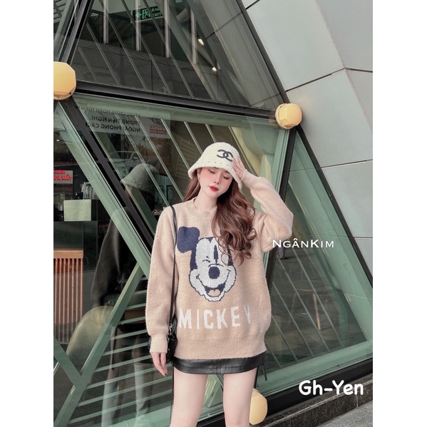 Áo len Mickey !!!