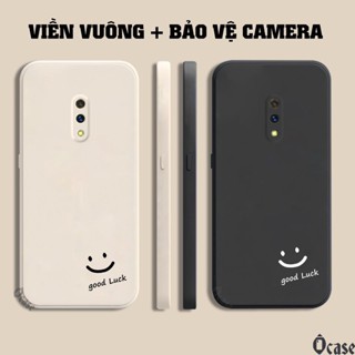 Ốp lưng Realme X / Oppo K3 in hình mặt cười may mắn cạnh viền vuông có bảo vệ camera