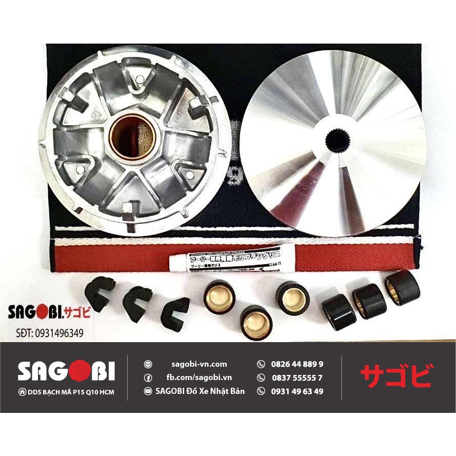 Bộ puly trước KITACO TYPE X cho VARIO150 mã: 489-1440000
