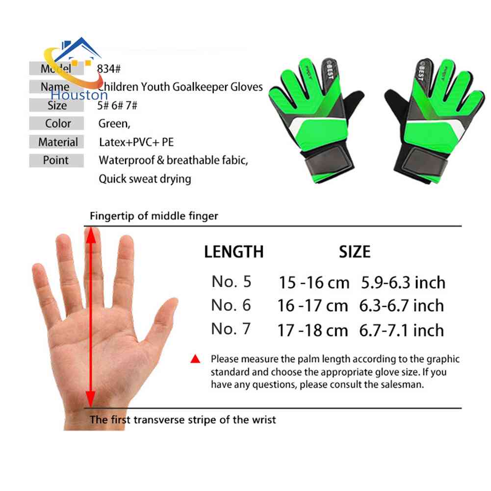 1 Đôi Găng Tay Thủ Môn Cao Su Bảo Vệ Tay Cho Bé