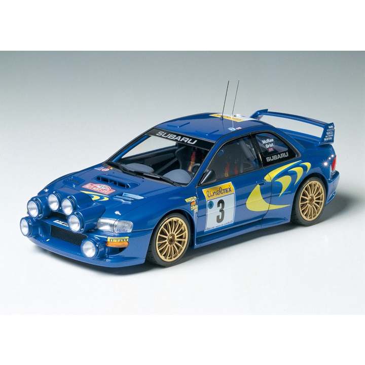 24199 Mô hình xe ô tô 1/24 SCALE SUBARU IMPREZA WRC '98 MONTE-CARLO