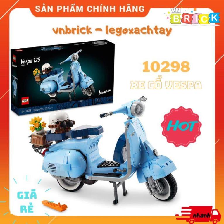 LEGO Creator Expert 10298 Xe Cổ Vespa 125 Chính Hãng