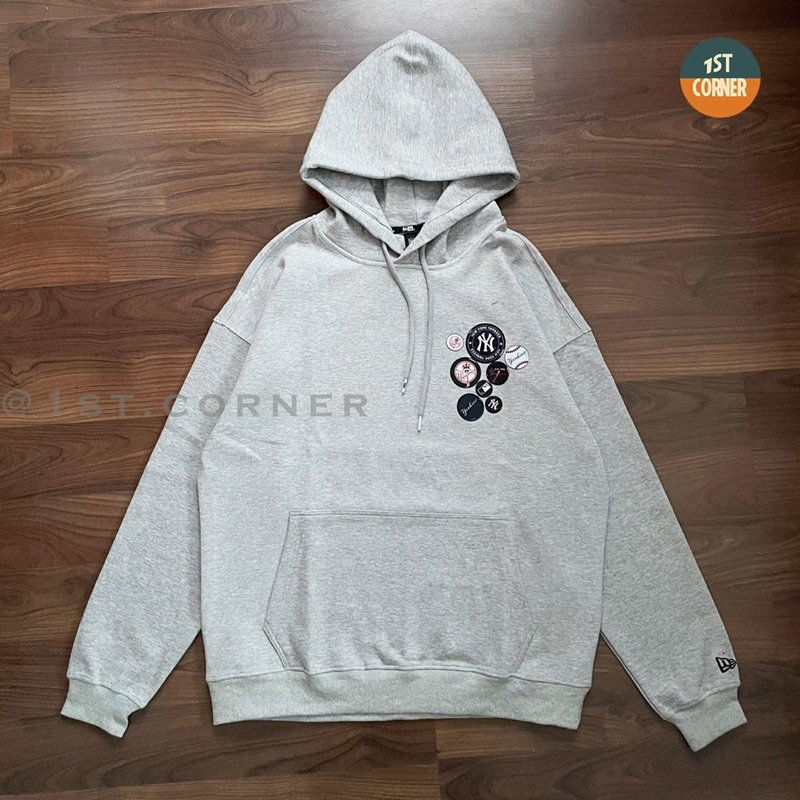 /HÀNG CHÍNH HÃNG/ Áo Hoodie nỉ New Era - MLB PIN BUTTON