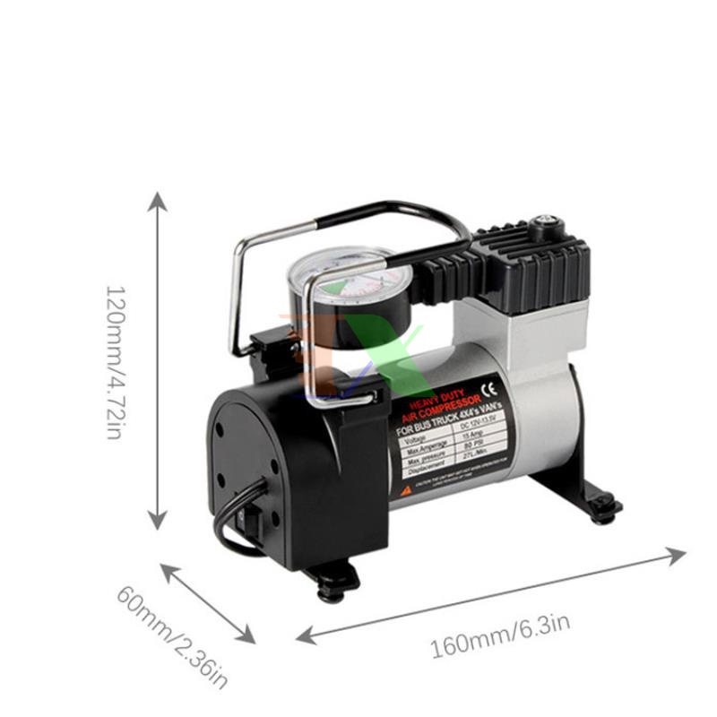 GiGiBomstore Bơm Hơi 220V Mini, Bơm Hơi Ô Tô, Bơm Hơi Mini Điện 220V , Thiết Kế Hiện Đại Gọn Nhẹ, Dễ Dàng Mang Theo