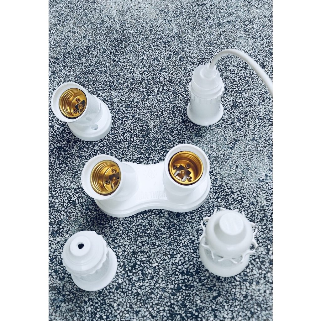 Đuôi đèn xoay đôi 2 trong 1