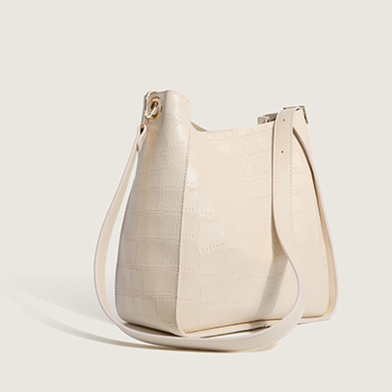 Túi Đeo Vai Họa Tiết Da Cá Sấu Sức Chứa Lớn Thời Trang Cho Nữ